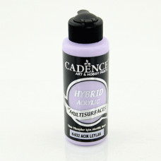 Універсальна акрилова фарба Hybrid Acrylic for Multisurfaces Cadence № 32, 120 мл, Light Mauve Біло-ліловий