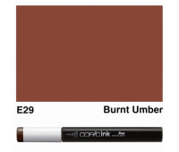 Заправка для маркерів COPIC Ink, E29 Burnt umber, Палена умбра, 12 мл