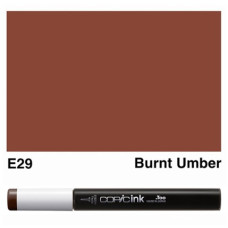 Заправка для маркерів COPIC Ink, E29 Burnt umber, Палена умбра, 12 мл