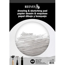 Альбом для графіки A5 Reeves Drawing Sketching Pad 150 гр, 50 аркушів арт 8490654