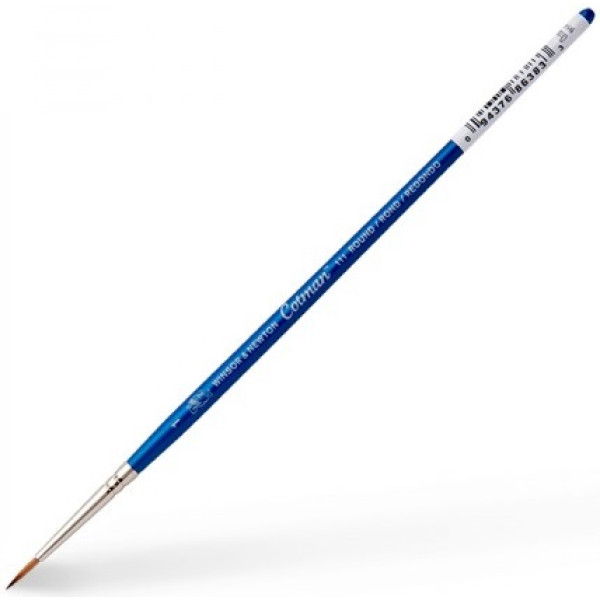 Пензель кругла синтетика Winsor Newton 111 Cotman Brushes, № 1