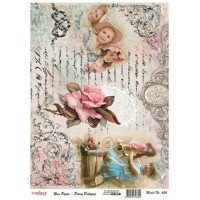 Декупажна карта на рисовому папері Rice Paper Decoupage Cadence, №454