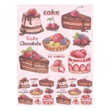 Декупажная карта на рисовой бумаге Cadenсe Rice Paper А4 Decoupage №69