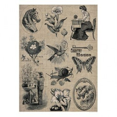 Декупажна карта Cadenсe, А4 Decoupage №212