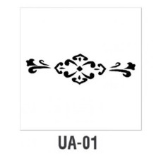 Трафарет Cadence UA Stensil, 10*25 см, UA-01