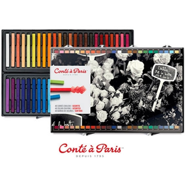Набор цветной пастели Conte Colour, ассорти, 48 шт