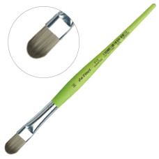 Пензель овальна синтетика DaVinci 375 Fit for Hobby School, № 16