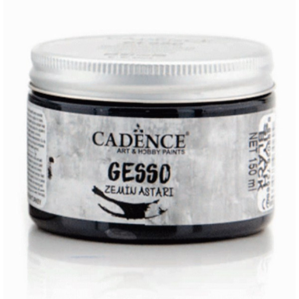 Грунт Gesso Cadence чорний, 150 мл