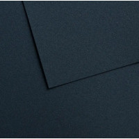 Бумага для пастели №609 Полуночный синий Midnight blue Mi-Teintes Velvet Canson, 430 г/м2, 50x65 см, 1 лист