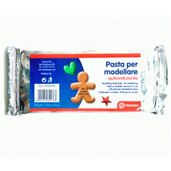 Глина для моделювання APA Ferrario Теракотова 500 гр