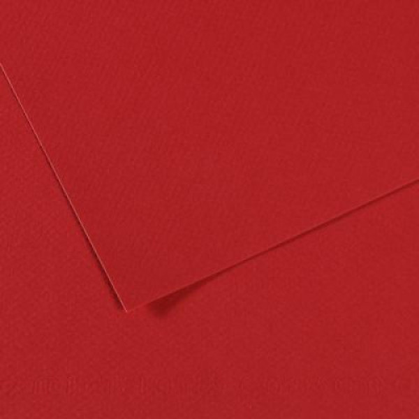 Папір пастельний Canson Mi-Teintes, 160 г/м2, A4 №116 Burgundy Бордовий