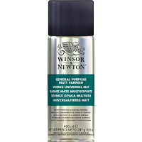 Лак матовий універсальний в аерозолі Winsor Newton Professional matt varnish spray, 400 мл