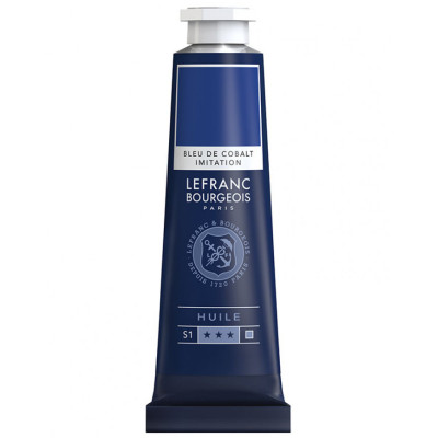 Фарба олійна Lefranc Fine 40 мл №064 Cobalt Blue Кобальт Синій