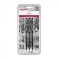 Угольные карандаши в наборе Copic, 3 шт (мягкий, средний, твердый) 2007233 Copic