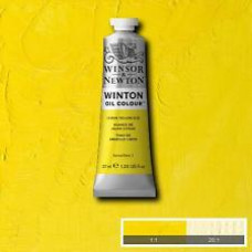 Масляна фарба Winsor Newton Winton Oil Colour 37мл №346 Lemon yellow Лимонно-жовтий