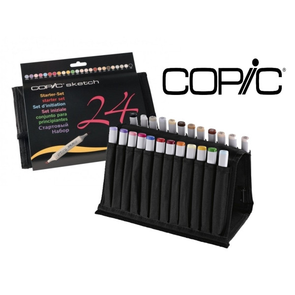Copic набір маркерів Sketch Set у пеналі 24 шт, 21075424 Copic