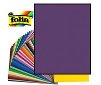 Двухсторонний декоративный картон фотофон Folia Photo Mounting Board 300 г/м2,50x70 см №32 Dark violet Темно-фиолетовый