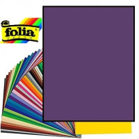 Двосторонній декоративний картон фотофон Folia Photo Mounting Board 300 г/м2,50x70 см №32 Dark violet Темно-фіолетовий