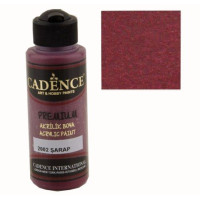 Акриловая краска Cadence Premium Acrylic Paint 70 мл Винный