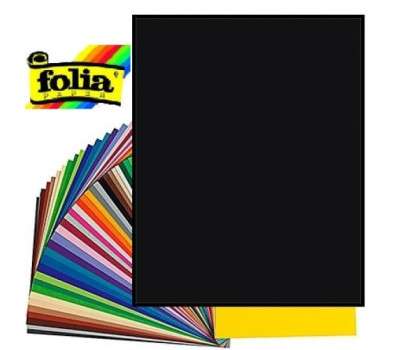 Картон Folia Photo Mounting Board 300 г/м2, A4, №90 Black Черный