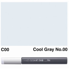 Заправка маркерів COPIC Ink, C00 Cool gray Холодний сірий, 12 мл