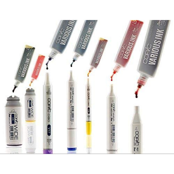 Чорнило для заправки маркерів Copic Various Ink Y-00 Barium yellow Жовтий барій
