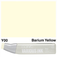 Чернила для заправки маркеров Copic Various Ink Y-00 Barium yellow Желтый барий