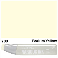 Чернила для заправки маркеров Copic Various Ink Y-00 Barium yellow Желтый барий