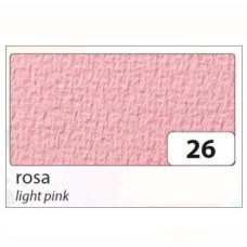 Картон Folia Tinted Mounting Board rough surface 220 г/м2, 50x70 см, №26 Light pink Светло-розовый