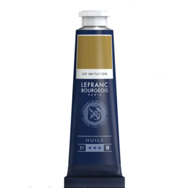 Масляная краска Золото Lefranc Fine 40 мл, №700 Gold