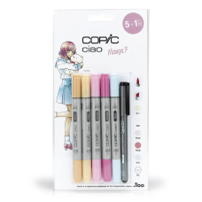 Набір маркерів Copic Ciao Manga 7, набір 5+1 лайнер