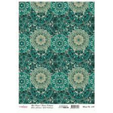 Декупажная карта на рисовой бумаге Rice Paper Decoupage Cadence, №474