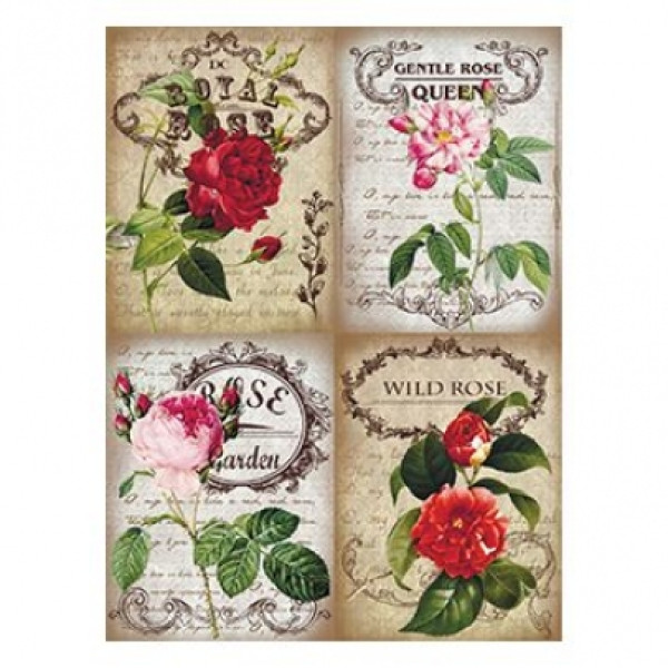 Декупажная карта Cadenсe, А4 Decoupage №277