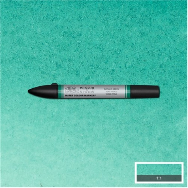 Акварельний маркер Winsor Newton №522 Phthalo green Зелений ФЦ