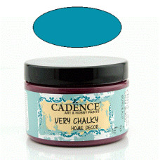 Крейдяна акрилова фарба Cadence Very Chalky Home Decor, 150 мл, Турецький синій