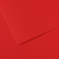 Папір пастельний Canson Mi-Teintes 160 г/м2 50x65 см №505 Red Вишнево-червоний