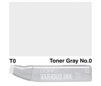 Чорнило для заправки маркерів Copic Various Ink T-0 Toner gray Сірий