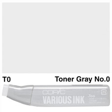 Чорнило для заправки маркерів Copic Various Ink T-0 Toner gray Сірий