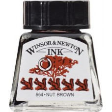 Туш художня Winsor Newton Drawing Inks 14 мл №441 Горіховий