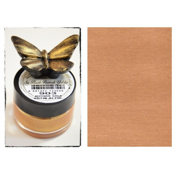 Восковая позолота на водной основе Cadence Finger Wax, №903 Зеленое золото, 20 мл