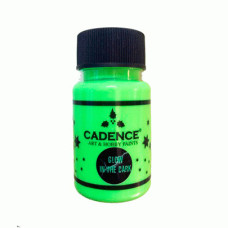 Акрилова фарба, що світиться в темряві Cadence Glow In The Dark, 50 мл, Зелений