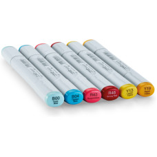 Набір спиртових маркерів Copic Sketch Set Perfect Primiries 6 шт