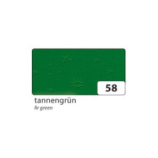 Картон із тисненням Зірочки Folia Textured Card Star Design, 220 г/м2, 50х70 см - Темно-зелений