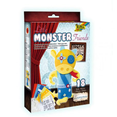 Набор для создания игрушки из фетра Folia Little monster Friends Loonymoo Луниму
