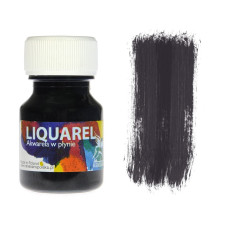 Жидкая акварельная краска Renesans LIQUAREL, 30 мл, №190 Чёрный
