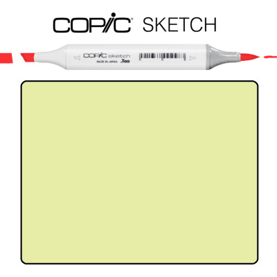 Маркер Copic Sketch YG-00 Mimosa yellow Жёлто-золотой