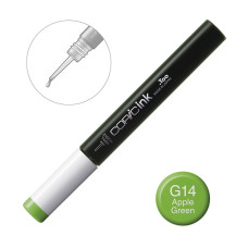 Чорнило для заправки маркерів Copic Ink G-14 Apple green Яблучно-зелений, 12 мл