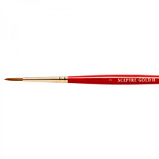 Пензлик круглий, міксований ворс Winsor Newton 101 Sceptre Gold II Round, № 3