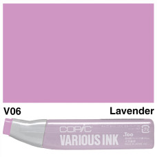 Чернила Copic Various Ink для маркеров V-06 Lavender Лавандовий арт 2007652