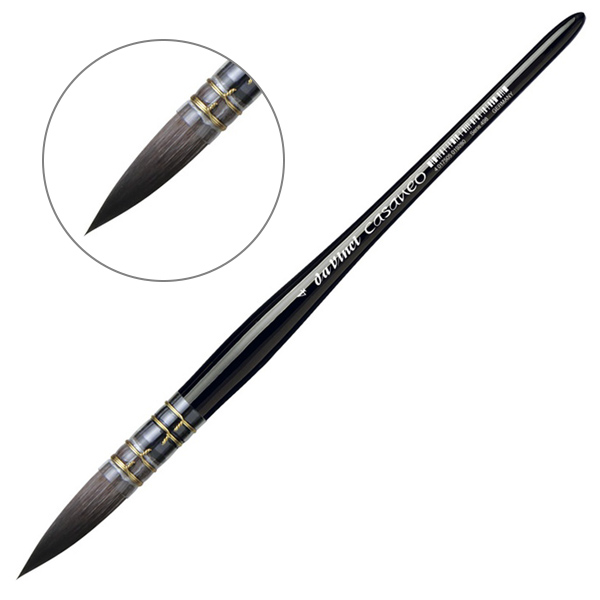 Пензель DaVinci 498 серія Casaneo Wash Brush (синтетика імітація білки) №2